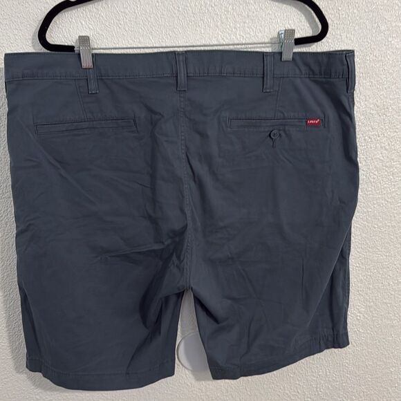 Levis Chino- blue flat front pocket shorts- Size 42 - Picture 4 of 7